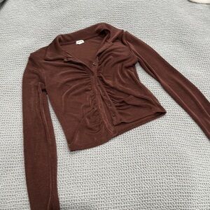 Garage Brown long sleeve top​​